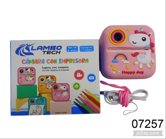 Imagen de CAMARA IMPRESORA DE FOTOS LAMBO TECH 12.25